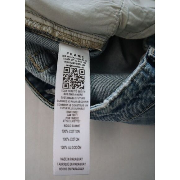 Frame LWBT727 Women's Sz 29 Indigo Summit Blue The Low Rise Bootcut Jeans - Picture 4 of 11